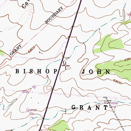 Topographic Map of Santa Fe County Volunteer Fire El Dorado District Station 3, NM