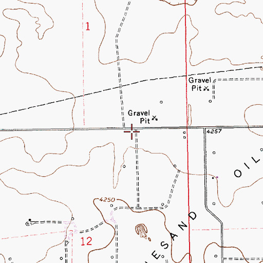 Topographic Map of Milnesand Fire and Rescue Station 2, NM