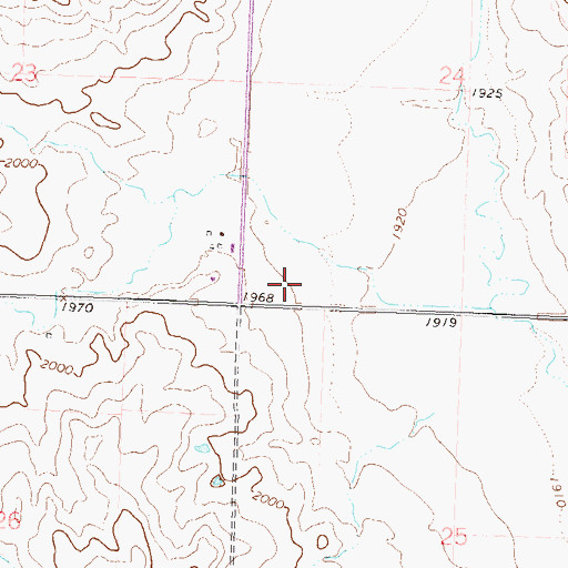 Topographic Map of Dakota Gasification Company Ambulance Service, ND