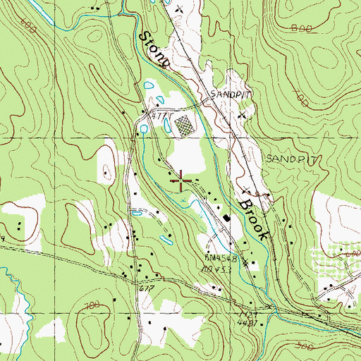 Topographic Map of Town of Wilton Ambulance Services / Wilton - Lyndeborough - Temple Ambulance Service, NH