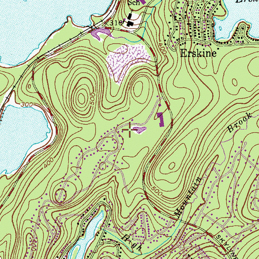 Topographic Map of Ringwood Ambulance Corps, NJ