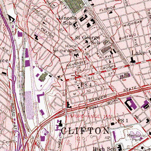 Topographic Map of Life Streams Medical Transportation, NJ