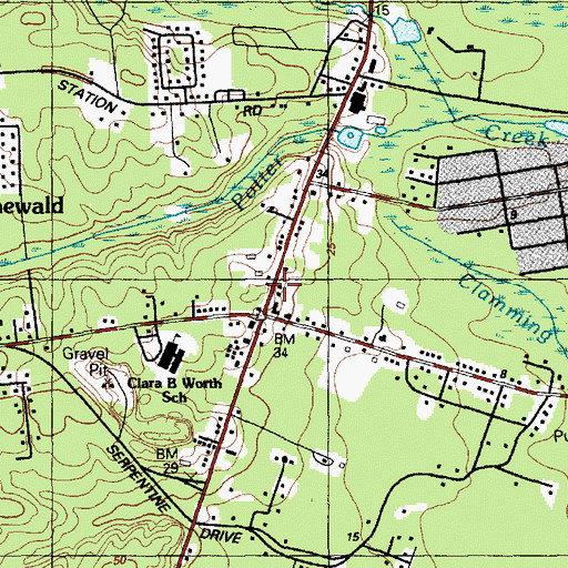 Topographic Map of Quality Medical Transport, NJ