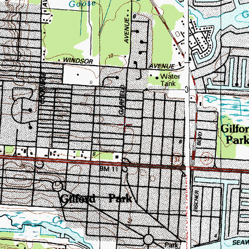 Topographic Map of East Dover First Aid Squad, NJ