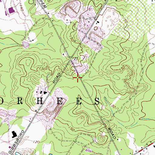 Topographic Map of STAT Medical Transport, NJ