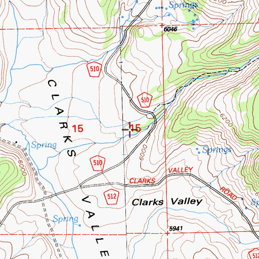 Topographic Map of Selic Canyon, CA