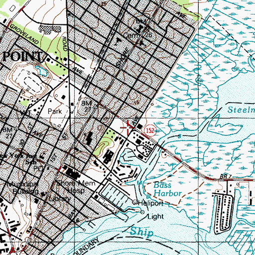 Topographic Map of Mutual Aid Emergency Services, NJ