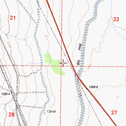 Topographic Map of Shannon Canyon, CA