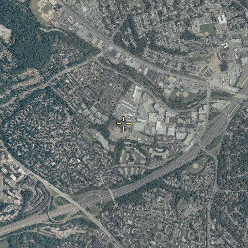 Aerial/Satellite Image of Arlington County Fire Department Training Academy, VA