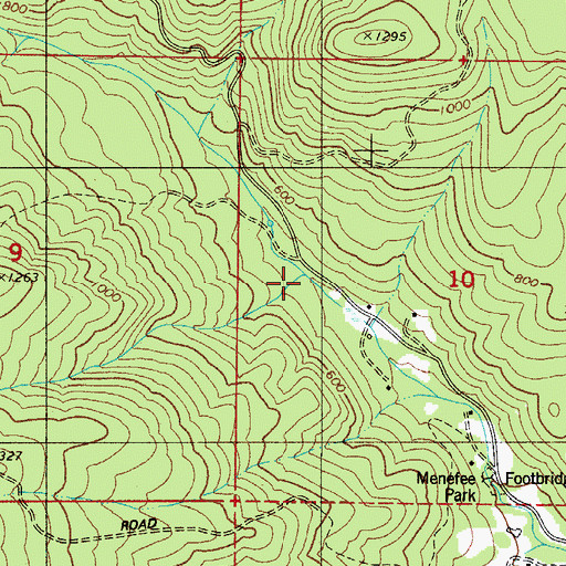 Topographic Map of Yamhill Water Treatment Plant, OR