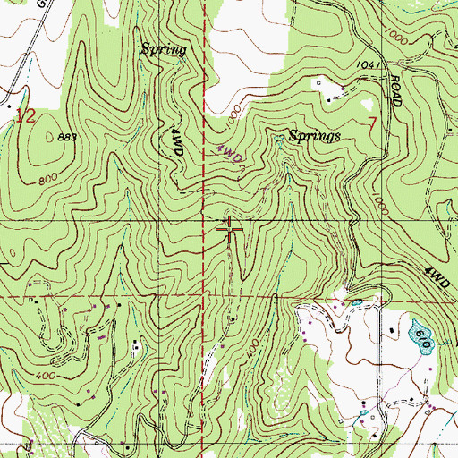 Topographic Map of Banks Water Treatment Facility, OR