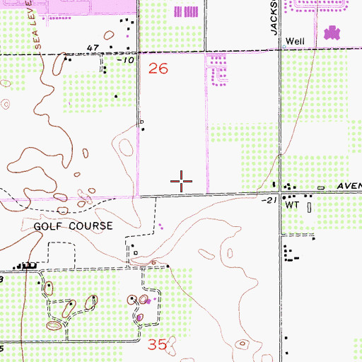 Topographic Map of Telcare Riverside County Psychiatric Health Facility, CA