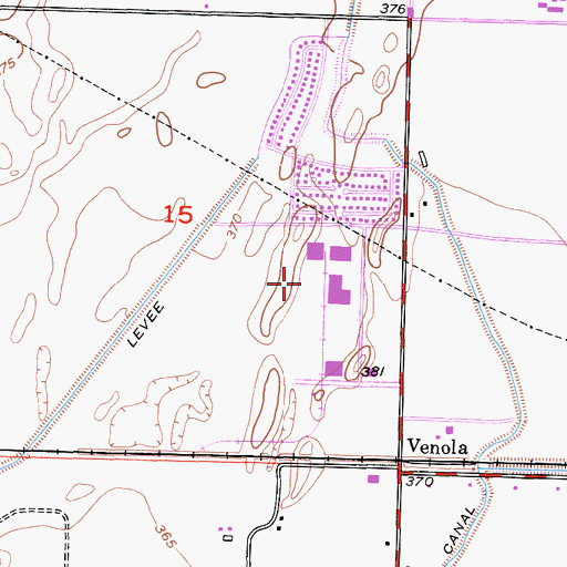 Topographic Map of Good Samaritan Hospital Southwest, CA