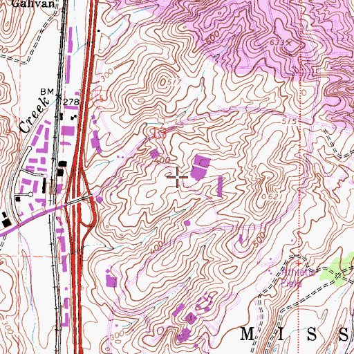 Topographic Map of CHOC Children's at Mission Hospital, CA