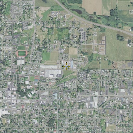 Aerial/Satellite Image of Forest Grove Public Works, OR