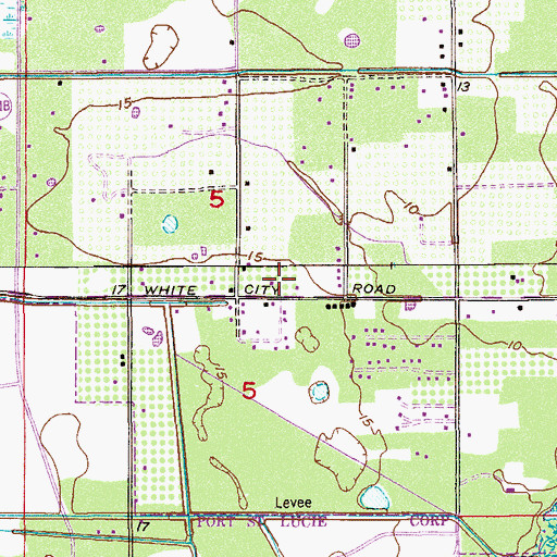 Topographic Map of American Medical Response, FL