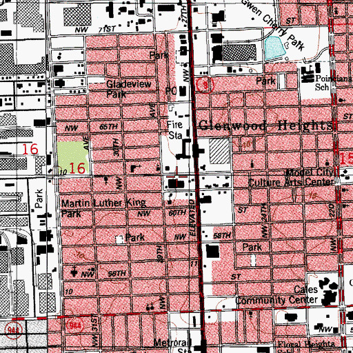 Topographic Map of Medical Care Transportation, FL