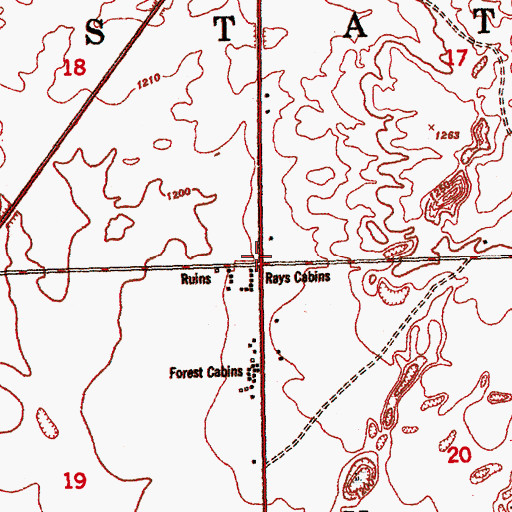 Topographic Map of Mobile Medical Response Beaver Creek Fire Department, MI