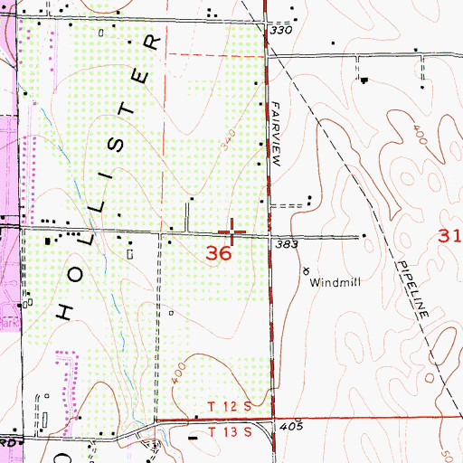 Topographic Map of American Medical Response, CA