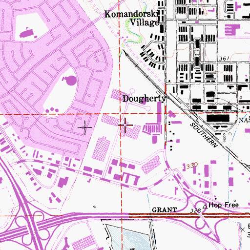Topographic Map of NORCAL Ambulance, CA