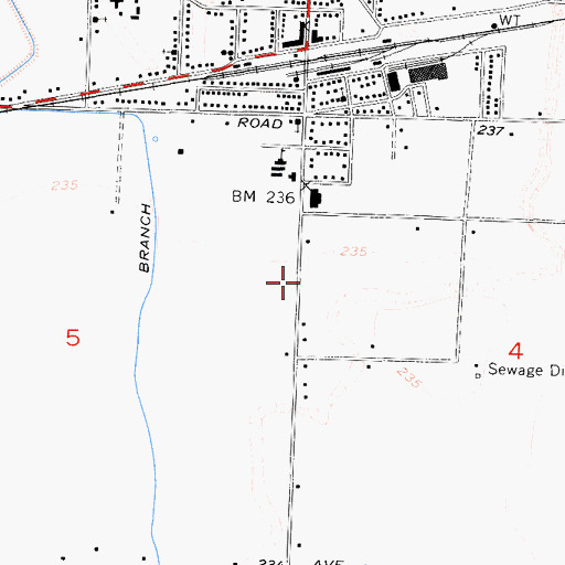 Topographic Map of American Ambulance, CA