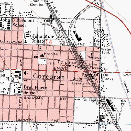 Topographic Map of American Ambulance, CA