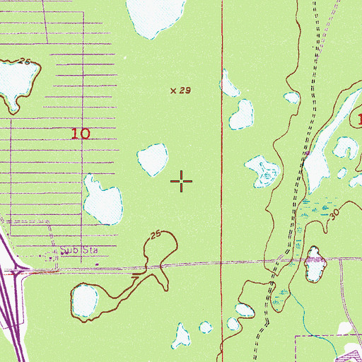 Topographic Map of Devereux Florida Viera Campus Child and Adolescent Specialty Hospital, FL