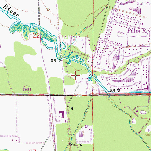 Topographic Map of NCH North Naples Hospital Campus, FL