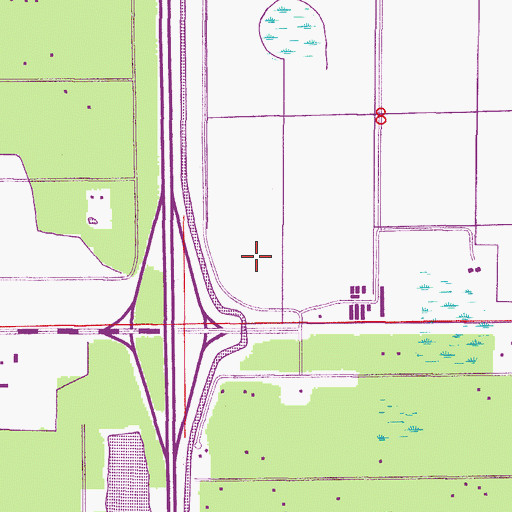 Topographic Map of Physicians Regional Medical Center Pine Ridge, FL