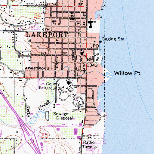 Topographic Map of Soper-Reese Theatre, CA