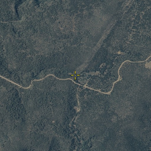 Aerial/Satellite Image of Bottle Spring, AZ