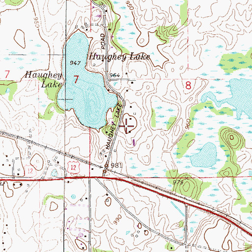 Topographic Map of L and S Orchards, MN