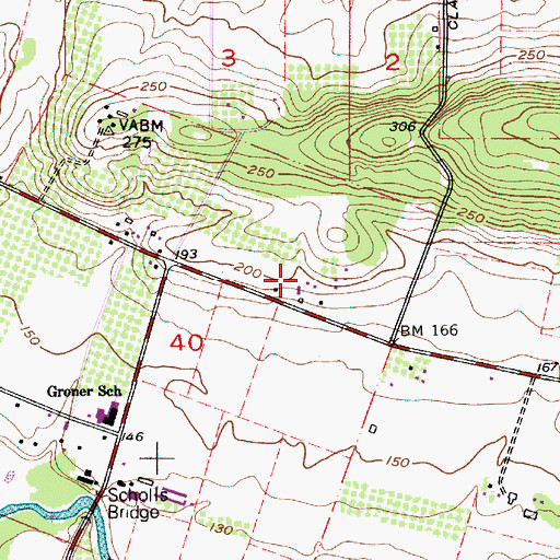 Topographic Map of Oregon Heritage Farms, OR