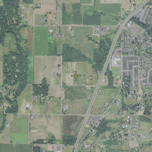 Aerial/Satellite Image of Sherwood Orchards, OR