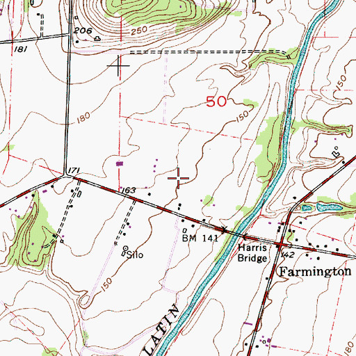 Topographic Map of Eshraghi Nursery, OR