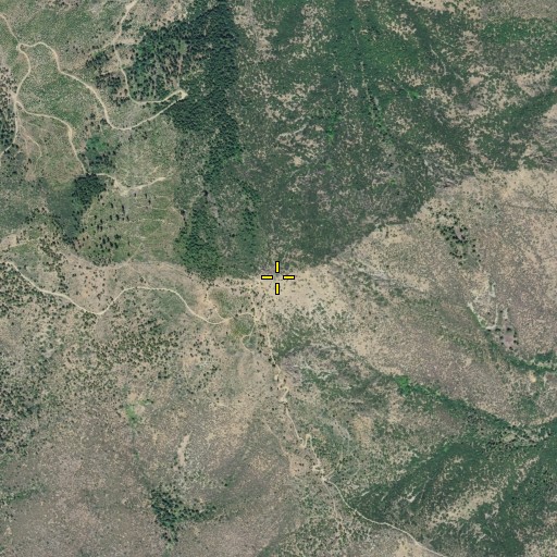 Aerial/Satellite Image of Badger Mountain, CA
