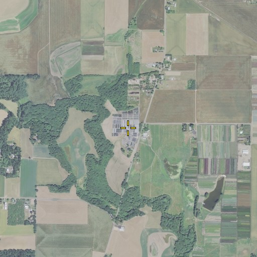 Aerial/Satellite Image of New Leaf Greenhouse, OR