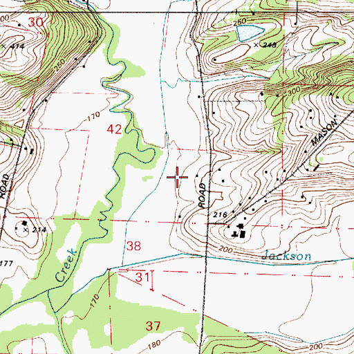 Topographic Map of New Beginnings Equestrian Center, OR