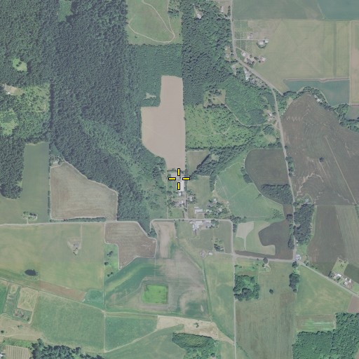 Aerial/Satellite Image of Silver Winds Farm, OR
