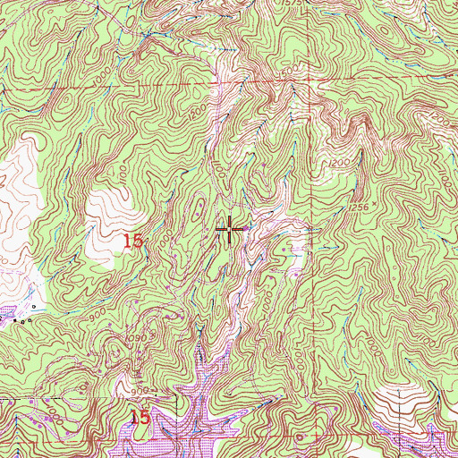 Topographic Map of California Department of Forestry and Fire Protection Station 34 Oak Shores, CA