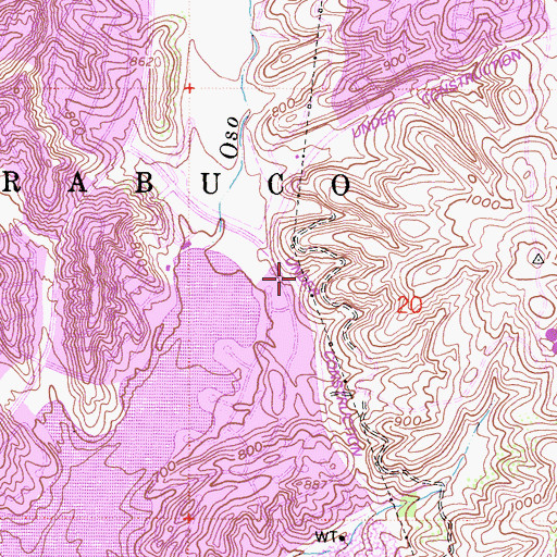 Topographic Map of Orange County Fire Authority Station 31, CA