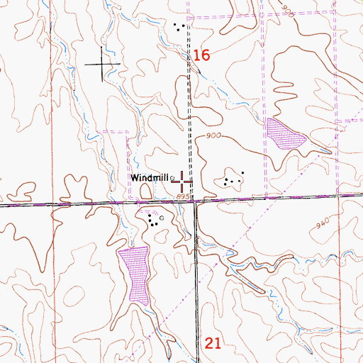 Topographic Map of California Department of Forestry and Fire Protection Station 52 Meridian, CA