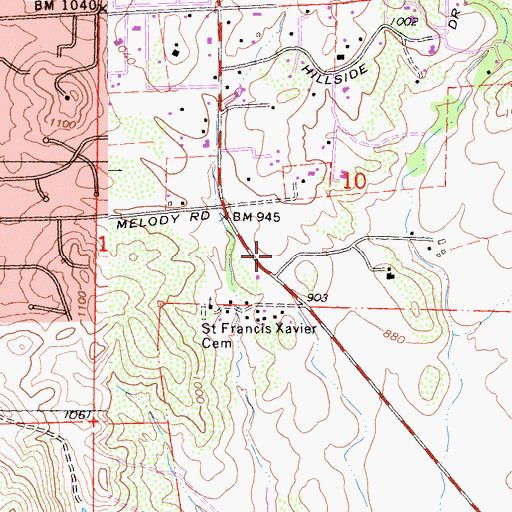 Topographic Map of California Department of Forestry and Fire Protection Jamul Fire Station 36, CA