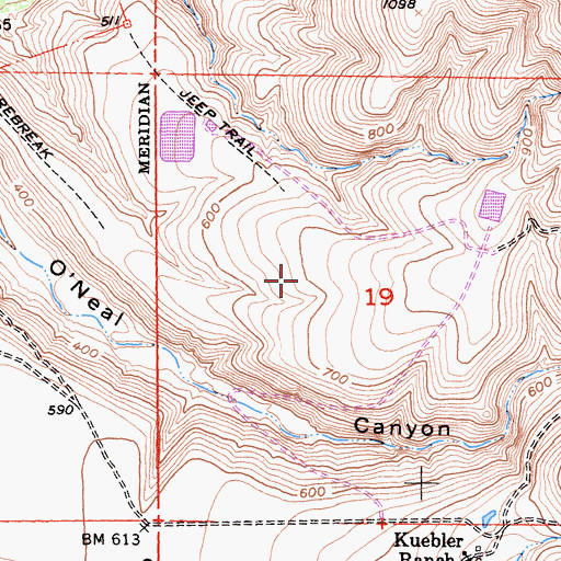 Topographic Map of California Department of Forestry and Fire Protection Otay Fire Station 38, CA
