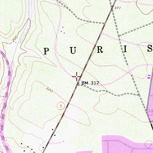 Topographic Map of Santa Barbara County Fire Department Station 51, CA