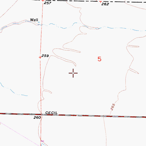 Topographic Map of North Kern State Prison Fire Department, CA