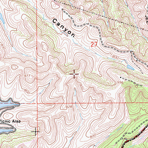 Topographic Map of Fire Station 37 - San Diego, CA