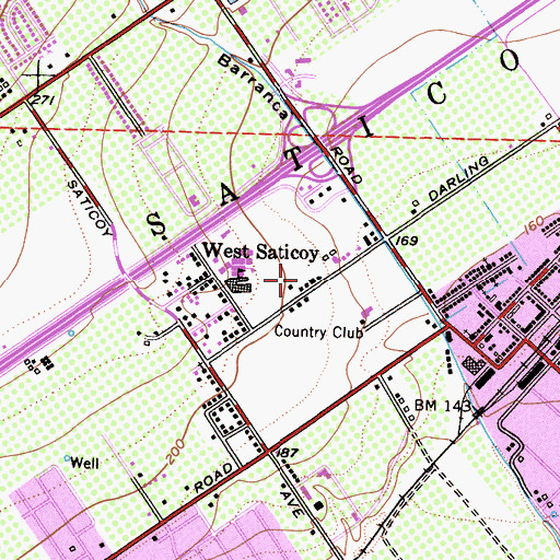 Topographic Map of Ventura City Fire Department Station 6, CA