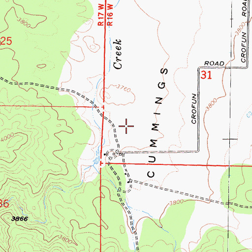 Topographic Map of Kern County Fire Department Station 18 - Stallion Springs, CA