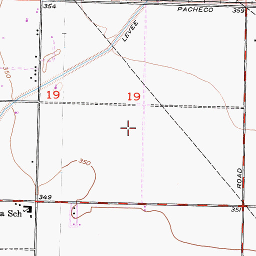 Topographic Map of Bakersfield Fire Department Station 14, CA